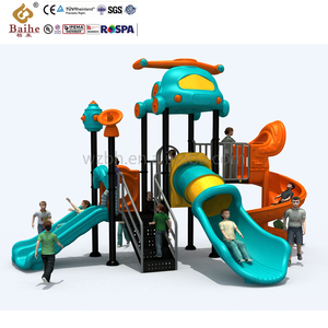 Baihe Chất lượng cao ngoài trời thiết bị giải trí OEM máy bay trượt cho công viên & trường học - Product Image 1