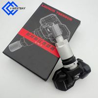 Sensor TPMS LAUNCH Asli Sistem Pemantau Tekanan Ban Mobil Pintar Tenaga Surya Digital TMPS