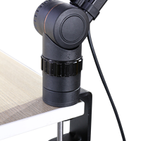 Support de microphone professionnel Accuracy Pro Audio MS166 en aluminium, bras de diffusion monté sur bureau, support de microphone