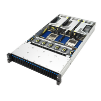 Server Rak 2U AMD EPYC 9005 Dual-processor RS720A-E13-RS24U Baru dengan 8*2.5 Bay SATA/SAS/NVME dan 2*2700W PSU Tersedia