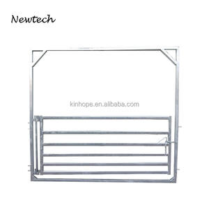 Galvanizado 2,4 m X 2,2 m Corral Yard Valla Paneles Equipo de cría de ganado y ovejas para el mercado <span class=keywords><strong>australiano</strong></span> - Product Image 1