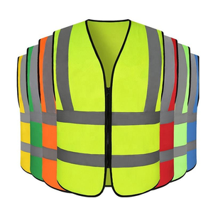 Chaleco de Seguridad Reflectante de Alta Visibilidad OEM para Construcción, Trabajo en Carretera y Seguridad, Chaqueta de Seguridad - Product Image 1