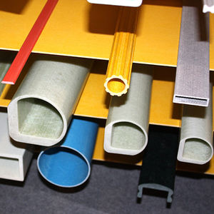 Tubes creux composites en fibre de verre FRP pultrudé-Services de coupe de pliage de soudage anti-feu et anti-corrosion Tailles personnalisées - Product Image 6