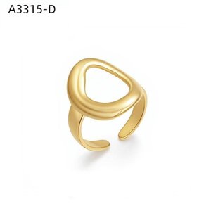 Anillo de Moda Amy Amy A3315 de Acero Inoxidable, Geométrico, Moderno, para Uso Diario, Joyería para Mujer, Regalo - Product Image 2
