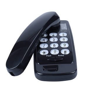 Teléfono Teléfonos de línea terrestre con botones grandes para personas mayores Teclado transparente - Product Image 4