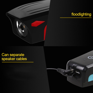 AT Vendita Calda: <span class=keywords><strong>Luce</strong></span> per Bicicletta con Altoparlante Potente, Impermeabile, Ricaricabile USB, <span class=keywords><strong>Luce</strong></span> Elettrica per Bici - Product Image 3
