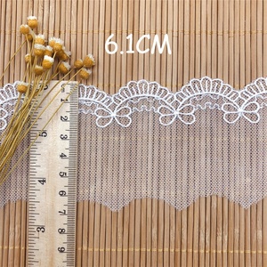 ผ้าลูกไม้ตาข่ายผ้าโพลีเอสเตอร์ผ้าไหมงานปักลายผีเสื้องานแฮนด์เมดแบบทำมืออุปกรณ์ตกแต่งเสื้อผ้า - Product Image 2