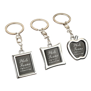 Tùy chỉnh thăng hoa cá nhân DIY <span class=keywords><strong>Mini</strong></span> chains trống hình ảnh vòng chìa khóa Khung ảnh kim loại <span class=keywords><strong>Keychain</strong></span> - Product Image 1