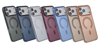 Coque fine en acrylique mat pour iPhone 17 Pro Max, magnétique, électroplaquée, toucher soyeux, anti-traces de doigts, protection antichoc premium