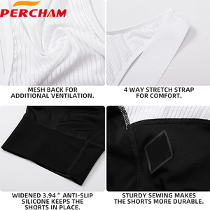 Cuissard de cyclisme personnalisé de haute qualité Cuissard chamois rembourré Cuissard de vélo Confortable Short de vélo de route avec poches - Product Image 5