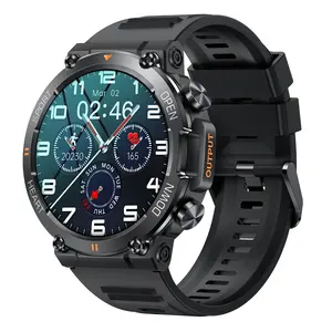 Nouvelle montre intelligente de sport ronde K56 Pro pour hommes avec cadran de montre personnalisé BT Call K56 PRO Smart Watch PK K22
