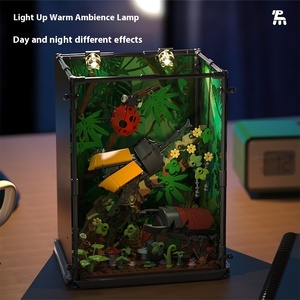 3010 côn trùng Vương Quốc nhựa khối xây dựng 40 mảnh bể cá lắp ráp mô hình đồ trang trí loạt Rừng Mưa nhiệt đới - Product Image 2