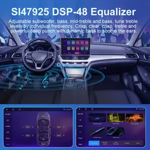 Nouveauté - Écran tactile universel 2Din de 9 pouces - Autoradio Android - Lecteur DVD de voiture - Navigation GPS multimédia - BT5.0 WIFI - Product Image 4