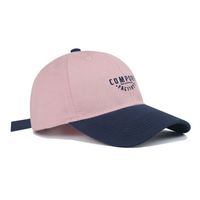 Casquette de baseball 6 panneaux en coton personnalisée avec logo brodé, style sport, vente en gros, pour hommes