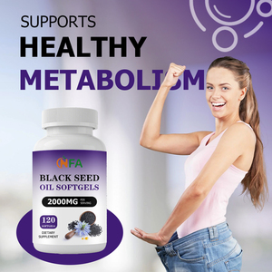 ซอฟต์เจลน้ำมันเมล็ดดำ OEM ODM พร้อมน้ำมันเมล็ดดำ ช่วยควบคุมแคลอรี่ กระตุ้นการเผาผลาญ บำรุงผมและเล็บให้แข็งแรง ผิวเปล่งปลั่งอ่อนเยาว์ - Product Image 3