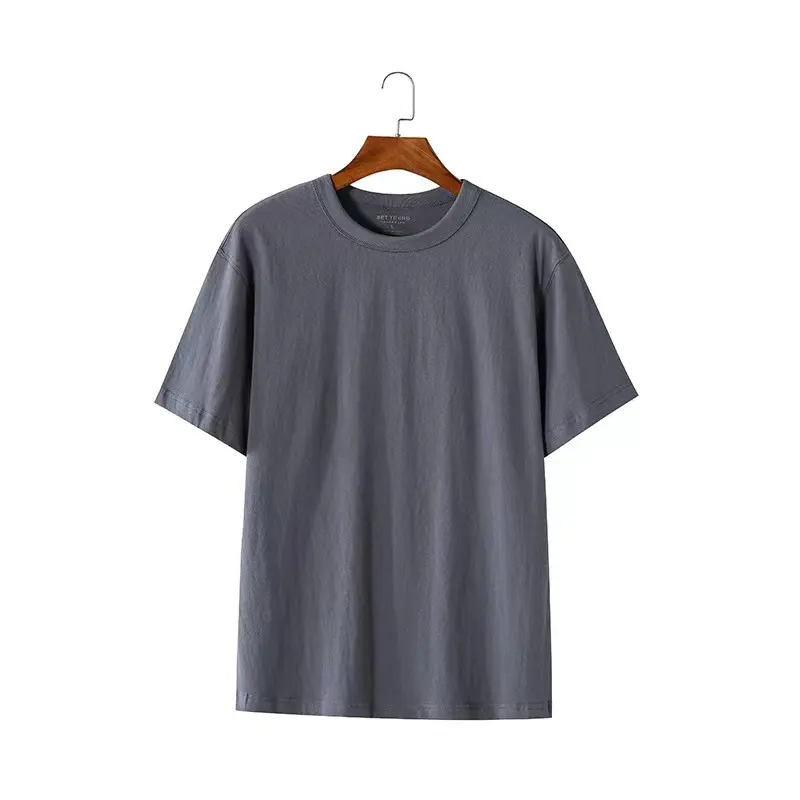 Benutzer definierte Logo Hanf T-Shirts hochwertige Unisex Pima Baumwolle T-Shirt Lieferant Druck Logo Hanf T-Shirts Großhandel