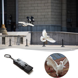 Silbato para Palomas, <span class=keywords><strong>Flauta</strong></span> para Palomas Mensajeras, Entrenamiento de Retorno, Liberación, Tres Orificios, Metal Rectangular, Ligero, Duradero, Reutilizable - Product Image 1