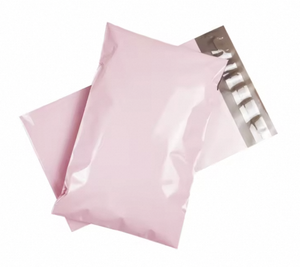 Bolsa de Polietileno Rosa con Estampado Lindo para Envíos, Bolsa de Embalaje para Ropa con Logotipo Personalizado, Sobres de Polietileno Autoadhesivos para Envíos - Product Image 6