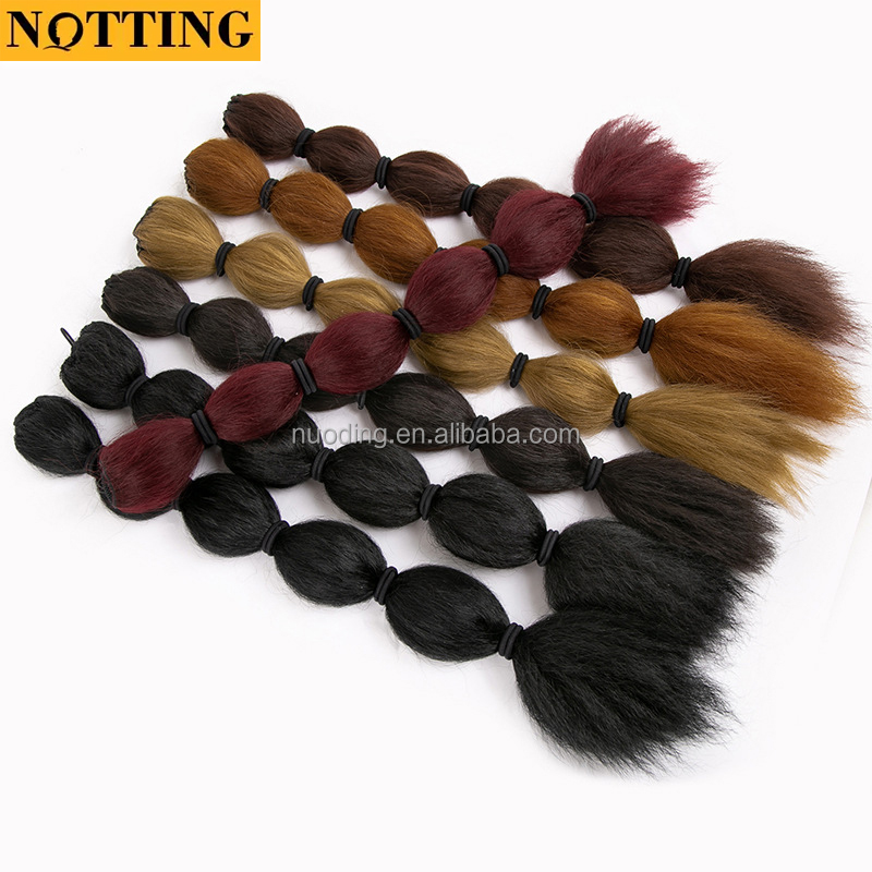 Оптовая продажа синтетических причесок для конского хвоста YAKI bob из высококачественного волокна 24 дюйма синтетические волосы для наращивания