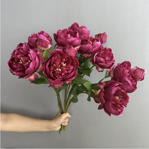 <span class=keywords><strong>Rose</strong></span> Artificiali in Seta Realistiche a Stelo Lungo con 2 Fiori, Fatte a Mano, per Decorazioni Casa, Matrimoni, Halloween e Natale - Product Image 2