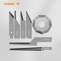 Lame oscillante Elitron 135518 135500 135801135600, couteau industriel en carbure de tungstène, lames de traînée tangentielles pour machine CNC
