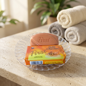 Jabón en barra Haldi Chandan 100g Hidratante para baño para todo tipo de piel - Product Image 4