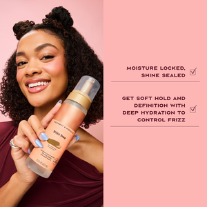 Organic Coconut & Hibiscus Curl Defining Mousse-Strong Hold Styling <b>Foam</b> <b>for</b> Hair Extension & Lightweight Curls - Product Image 4