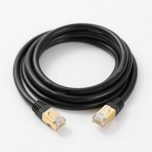 Pabrik DENIXI penjualan langsung kabel <span class=keywords><strong>Patch</strong></span> CAT6A kabel jaringan berlapis emas konektor RJ45 kabel komunikasi dengan harga yang menguntungkan - Product Image 1