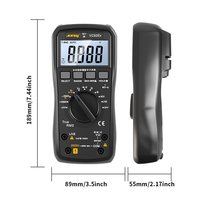SZBJ VC92Ex Multimeter Digital Tahan Ledakan Genggam 2000V Voltmeter Pengukuran Frekuensi Resistansi Kapasitansi