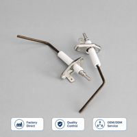 Électrode d'allumage pour chaudière à gaz, 3 broches, en céramique d'alumine, pièce de rechange pour brûleur de chauffage et de cuisinière