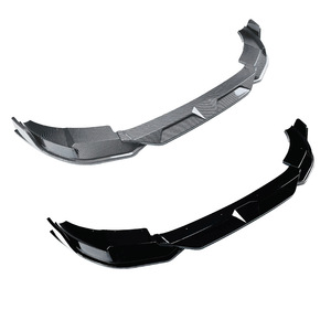 Amp-Z Front Bumper Lip Splitter Carbon Fiber Texture Matte Finish For BMW X3M X4M F97 F98 LCI 2022+ - Product Image 5