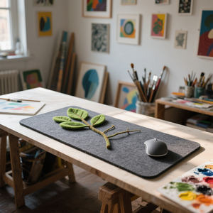 Nhà máy bán hàng trực tiếp của đa chức năng cảm thấy tấm lót chuột, bàn phím và viết các đơn vị tích hợp, chất lượng cao và tùy biến - Product Image 3