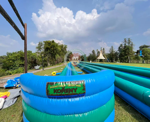 <strong>50m</strong> <strong>Inflatable</strong> <strong>Slip</strong> <strong>and</strong> <strong>Slide</strong> Outdoor <strong>Inflatable</strong> <strong>Slide</strong> <strong>Inflatable</strong> Playground <strong>Slide</strong> - Product Image 2
