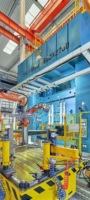 Ligne de production d'estampage à fort tonnage Presse électrique de 1000 tonnes pour pièces automobiles rendant le panneau de carrosserie de voiture rentable