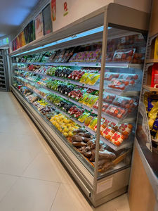 Réfrigérateur de présentation ouvert pour supermarché, équipement de réfrigération pour fruits et légumes - Product Image 2
