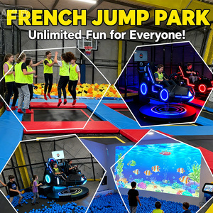 Parc <span class=keywords><strong>de</strong></span> jeux intérieur interactif pour enfants avec toboggan, parcours d'aventure en corde, zones <span class=keywords><strong>de</strong></span> jeux souples et d'aventure - Product Image 6