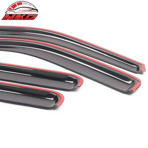 Pare-soleil pour fenêtres de voiture F250 F350 F450 F550 Super Duty Crew Cab 99-16, protection contre la pluie, protection des fenêtres latérales des portes - Product Image 6