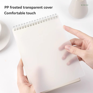 Deli L5070 taccuino a spirale domanda sbagliata media business A5 linea orizzontale reticolo quadrato reticolo bianco a spirale libro 50K - Product Image 3