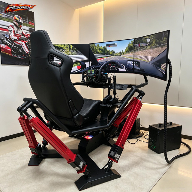 Classic Hardware Educational Indoor Steel 6DOF Car Driving Simulator Professional Training Heavy-Duty CE Shopping Mall Public