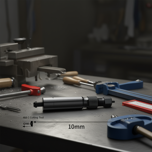 Herramienta de corte 468 C de 10 mm de diámetro para mecanizado de precisión de metales - Product Image 3