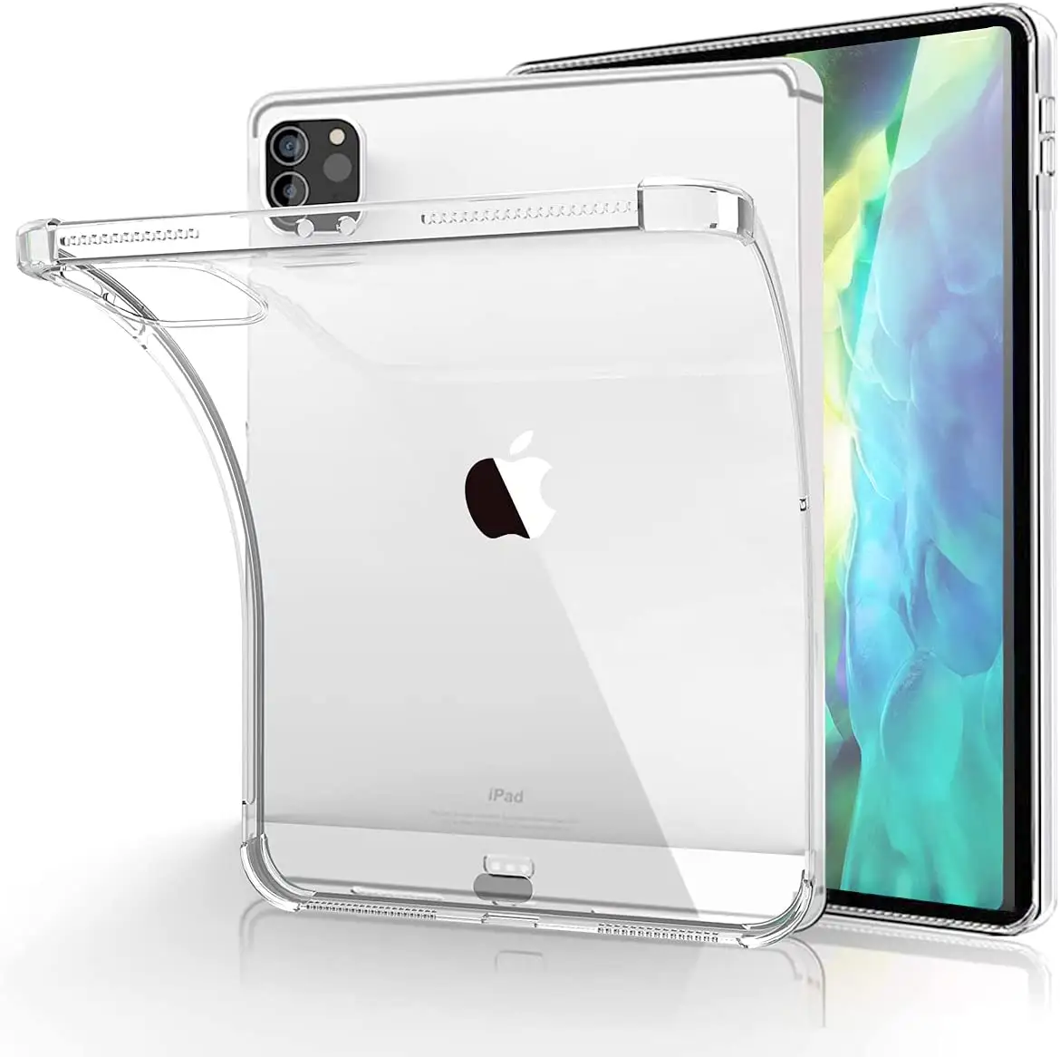 Hot Flexibele Zachte Schokbestendige Kristalheldere Transparante Bumper Case Cover Voor Ipad Pro 11 Inch 2021