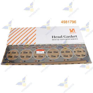 Cylinder Head Gasket 4981796 Fits For Cummins 6C ISC8.3 ISL QSL QSC 8.3L C Series Diesel Engine Parts