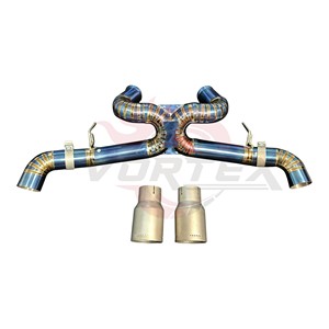 Escape de Titanio Vortex para McLaren GT Performance Catback Edición Track Azul Quemado con Tubo en X y Tubo Recto - Product Image 2