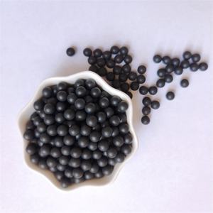 Esfera de bolas negras de plástico de fábrica Bola de plástico de 15mm - Product Image 1