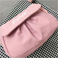 Tas punggung anak perempuan, ransel bahu selempang, tas kanvas, imut, modis, desain baru