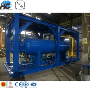 China professional supplier 2 phase oilfield separator / high pressure 2 phase separator / API separator