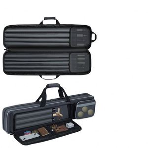 Funda de billar suave con doble correa para tacos de billar y snooker, fabricada por OEM con certificación BSCI - Product Image 1