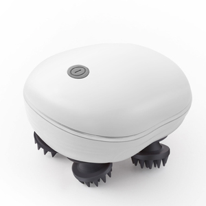 Masajeador Eléctrico Portátil para Cabeza <span class=keywords><strong>y</strong></span> <span class=keywords><strong>Cuero</strong></span> <span class=keywords><strong>Cabelludo</strong></span>, Relajante, con 4 Nodos, Efecto de Amasamiento Profundo para Aliviar el Estrés - Product Image 1