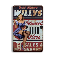 Carteles de hojalata metálicos personalizados para garaje, decoración de pared, póster Vintage, herramientas eléctricas para motocicletas, pegatinas de Metal Retro, carteles para exteriores