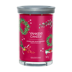 Vela Yankee - Tumbler Grande 2 Stoppinis Sparkling Winterberry Navidad - Product Image 1